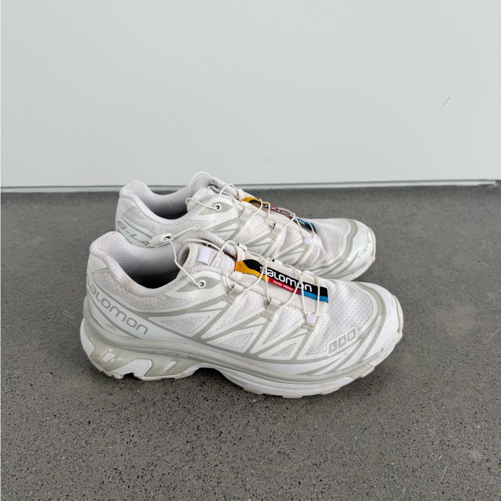Salomon White Athletic Trail Shoe